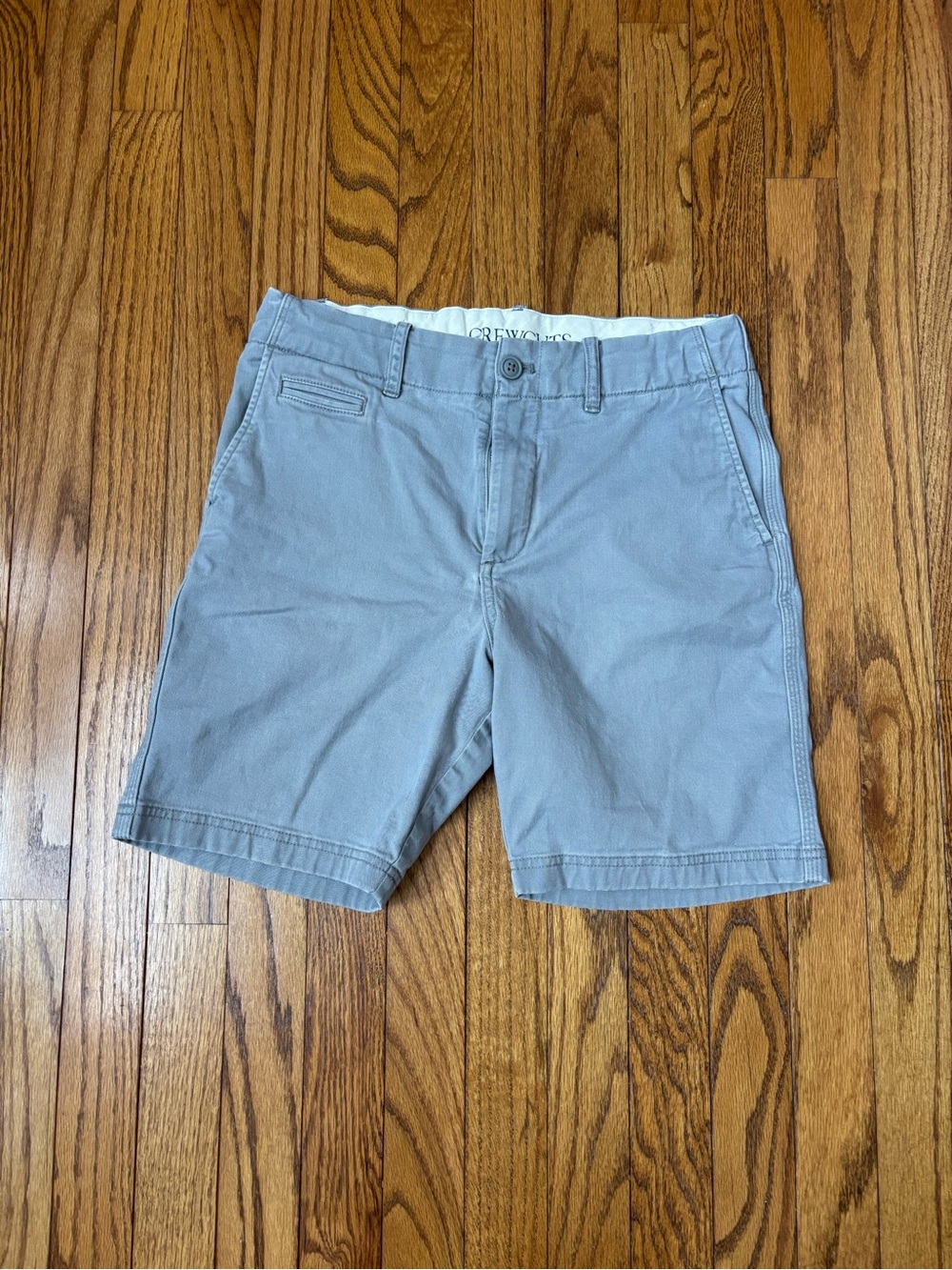 Crewcuts Boy’s Light Gray Chino Shorts Size 16